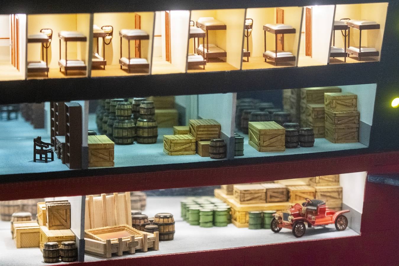 Exposición 'Titanic: The Reconstruction' , en el Pabellón de la Navegación