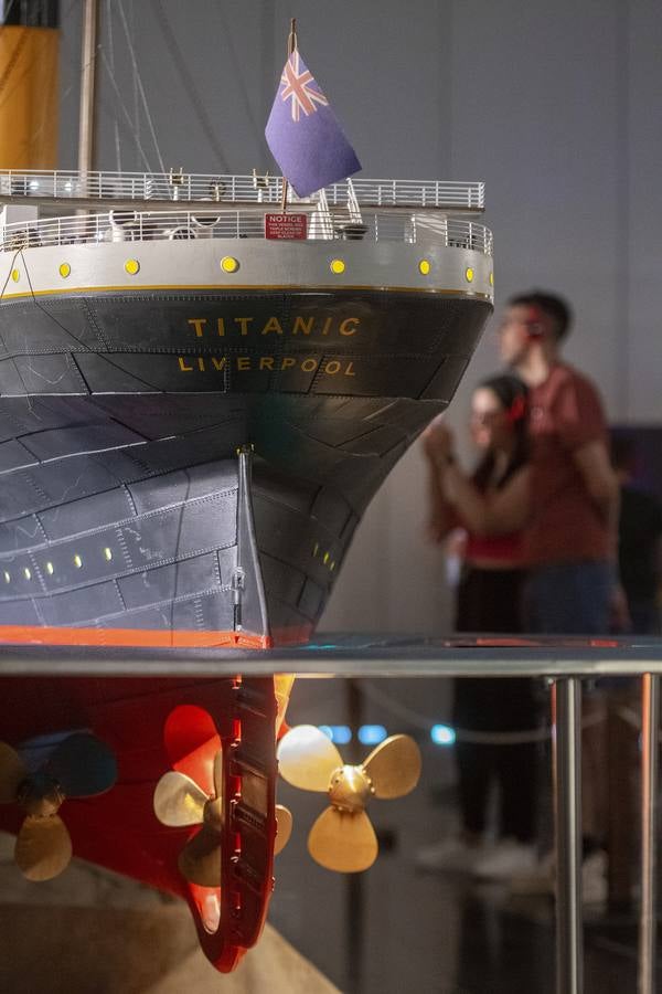 Exposición 'Titanic: The Reconstruction' , en el Pabellón de la Navegación