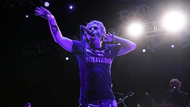 El cantante Iván Ferreiro