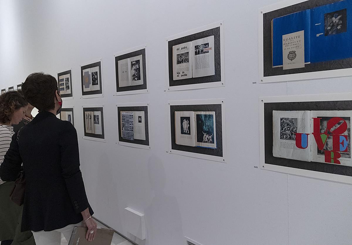 Una de las salas de la exposición 'O/C Louvre Étranger' inaugurada en el Espacio Santa Clara