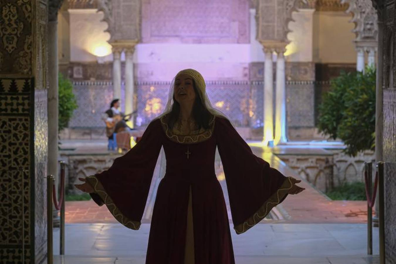 Nuevas visitas nocturnas teatralizadas en el Real Alcázar bajo la mirada de seis mujeres históricas vinculadas al monumento