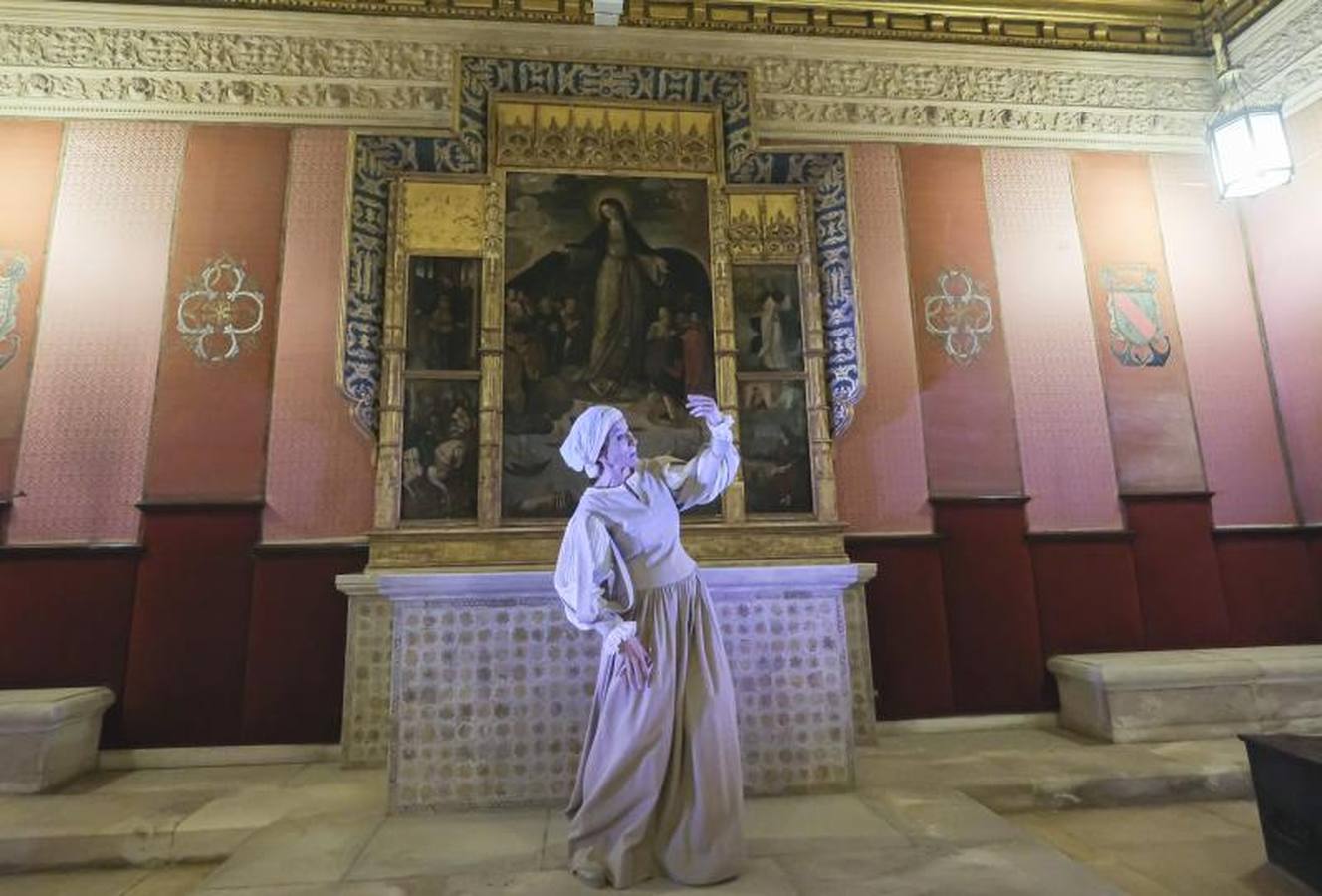 Nuevas visitas nocturnas teatralizadas en el Real Alcázar bajo la mirada de seis mujeres históricas vinculadas al monumento