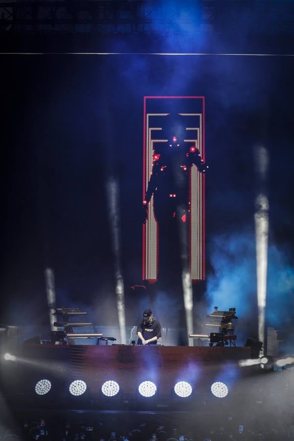 Concierto de Bizarrap en la Plaza de España para el Icónica Sevilla Fest