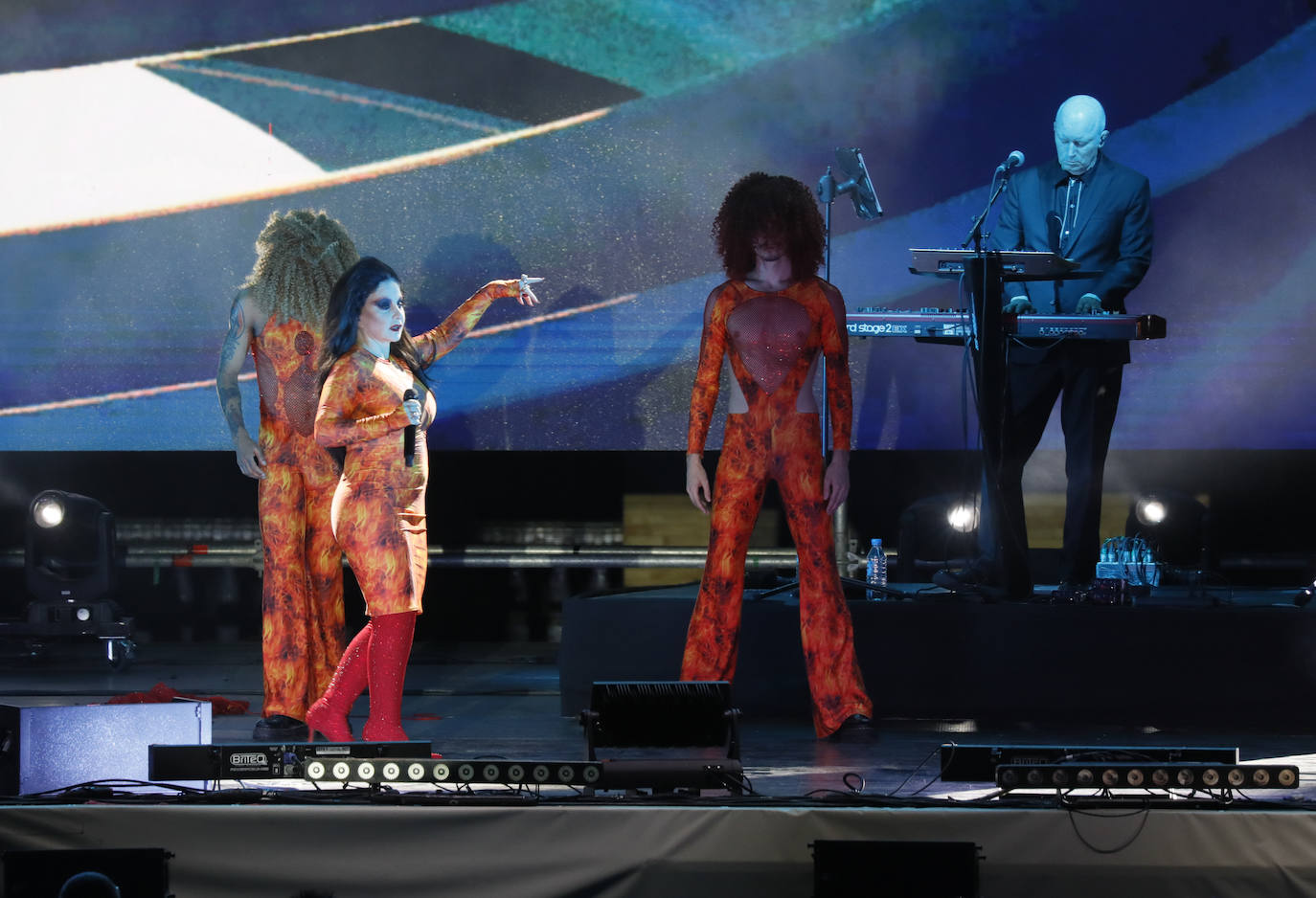 La actuación de Fangoria en Icónica Sevilla Fest fue un auténtico huracán electropop