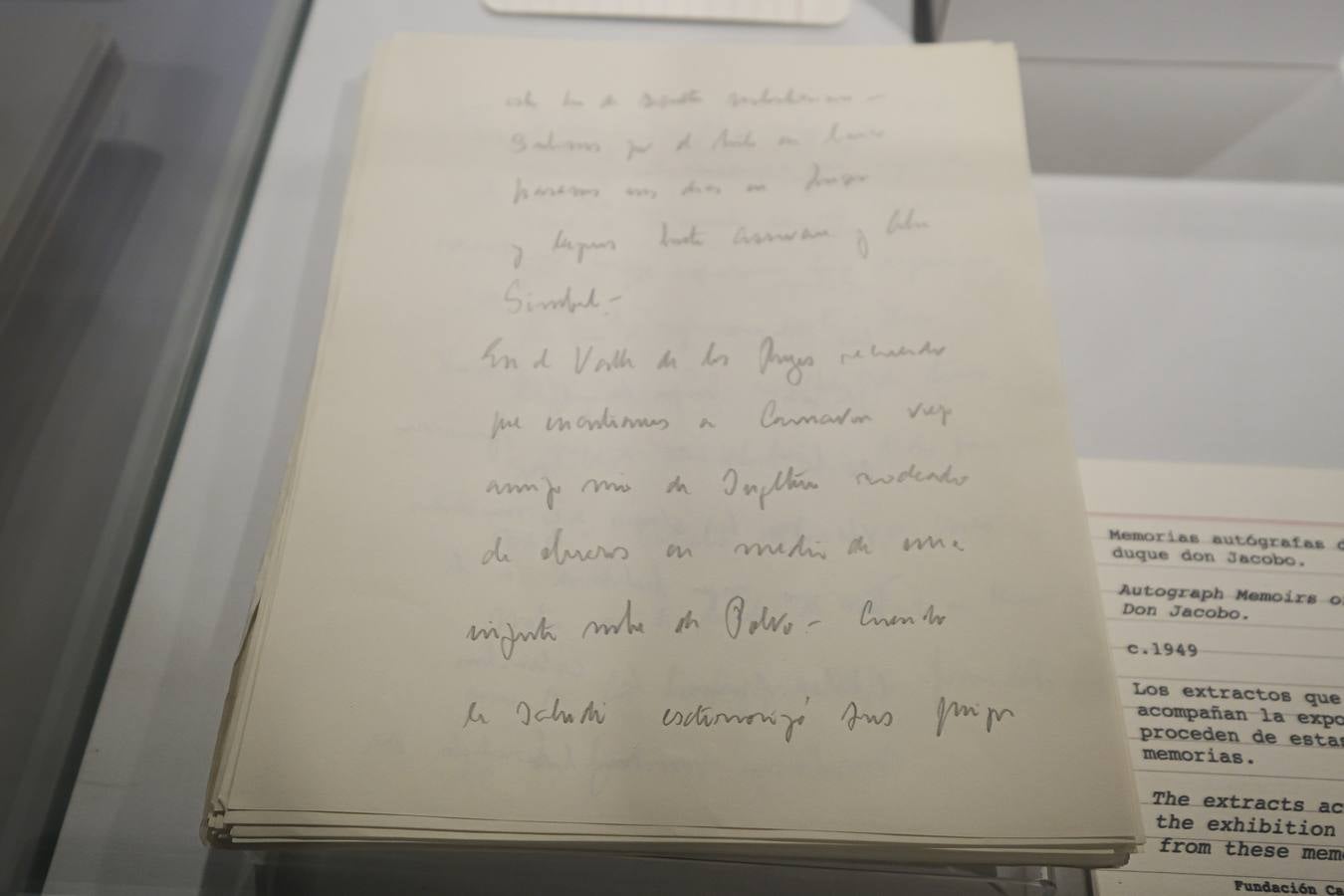 En la exposición se comprueba el amor del duque a Egipto y su relación con el arqueólogo Howard Carter