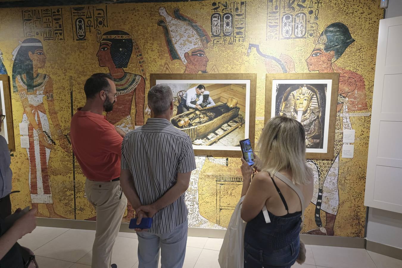 En la exposición se comprueba el amor del duque a Egipto y su relación con el arqueólogo Howard Carter