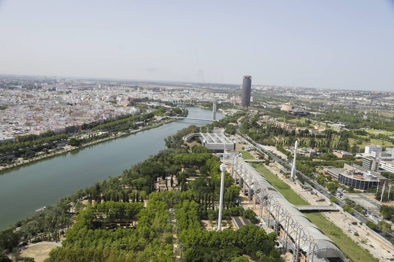 Panorámicas desde el interior del globo de Isla Mágica