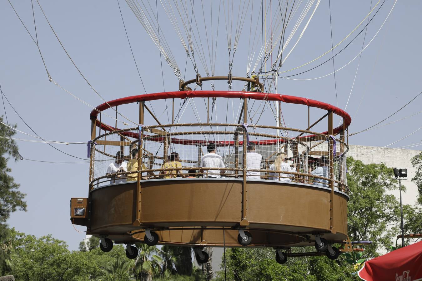 Panorámicas desde el interior del globo de Isla Mágica