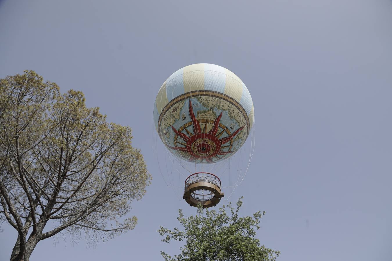 Panorámicas desde el interior del globo de Isla Mágica