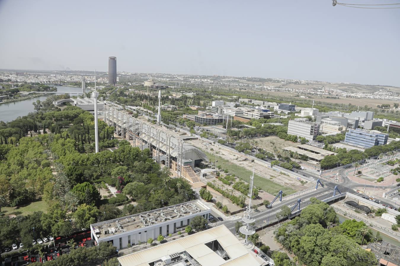 Panorámicas desde el interior del globo de Isla Mágica