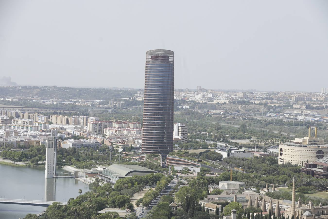 Panorámicas desde el interior del globo de Isla Mágica