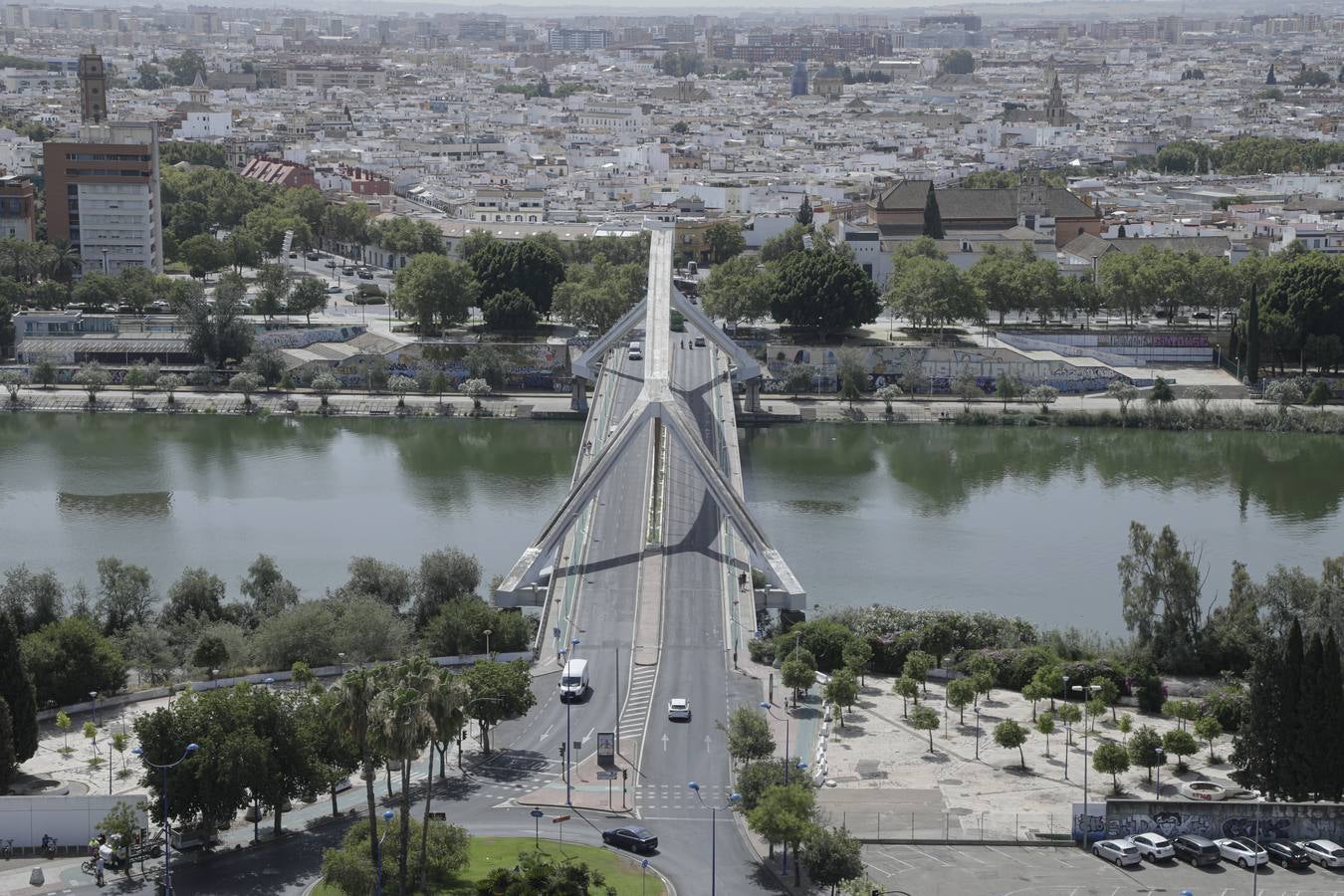 Panorámicas desde el interior del globo de Isla Mágica