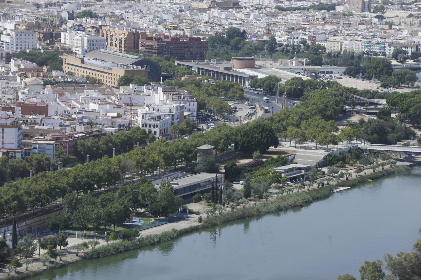 Panorámicas desde el interior del globo de Isla Mágica