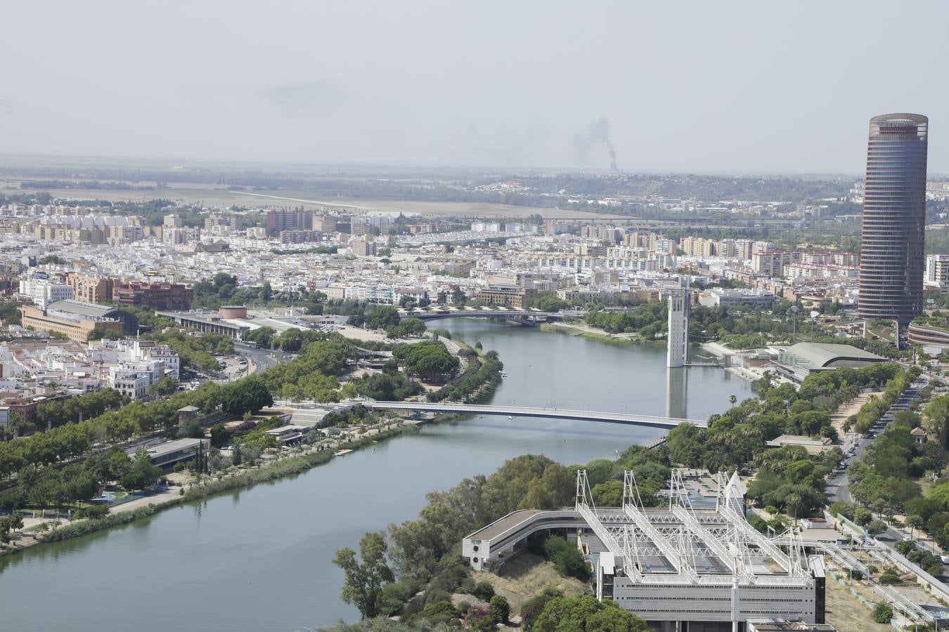 Panorámicas desde el interior del globo de Isla Mágica