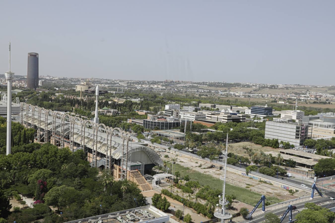 Panorámicas desde el interior del globo de Isla Mágica