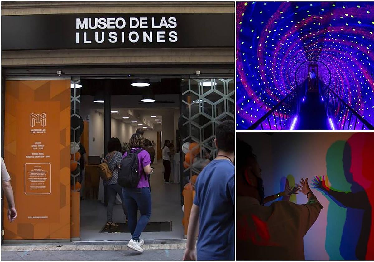 El Museo de las Ilusiones es un lugar ideal para disfrutar en familia en Sevilla