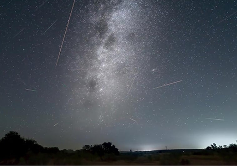 Lluvia de estrellas