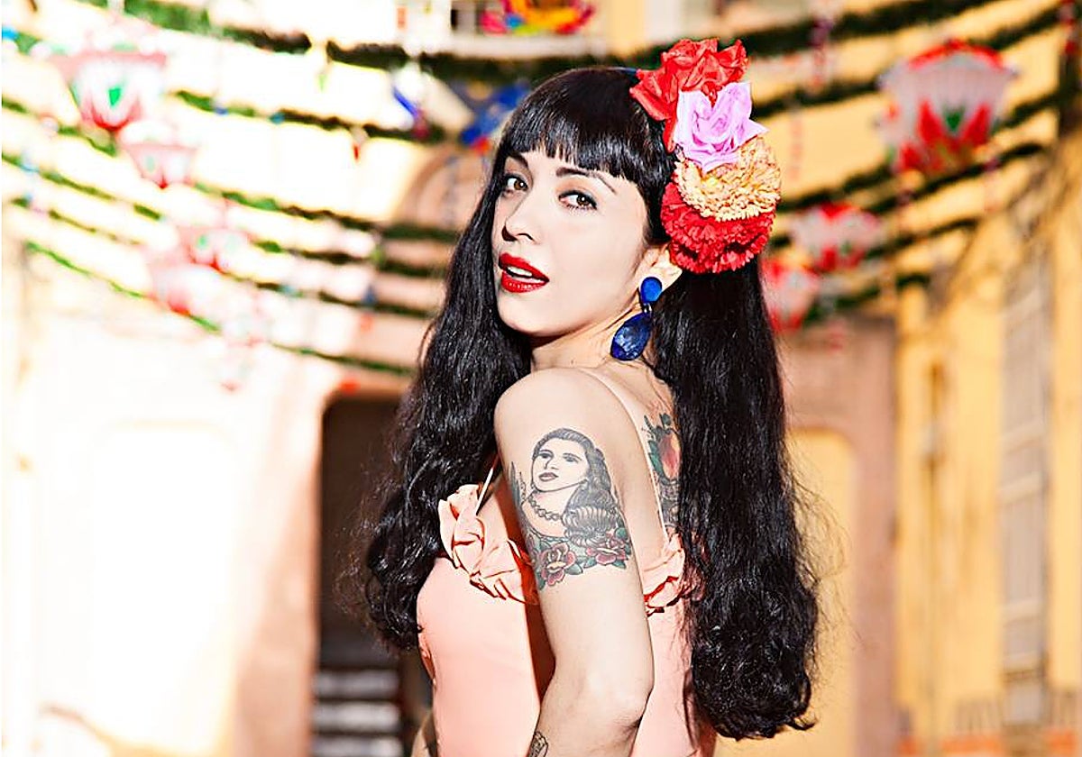 La cantautora chilena Mon Laferte