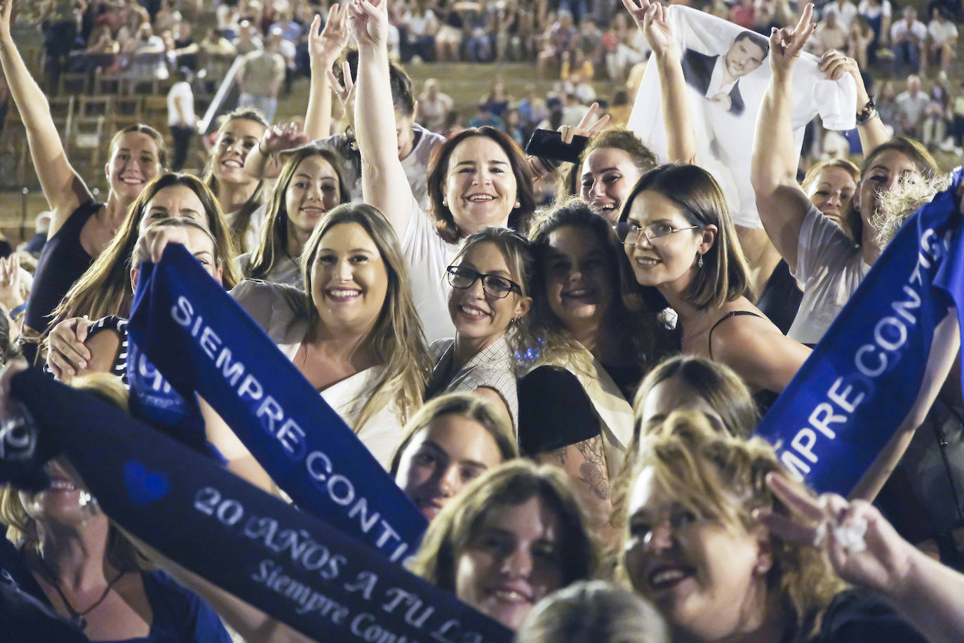El primer concierto de David Bisbal en las 'Noches de la Maestranza' de Sevilla 2023