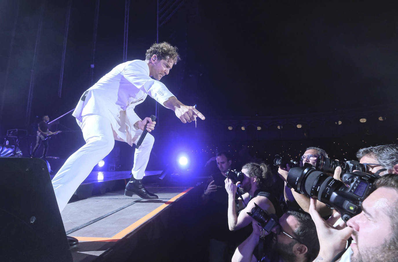 El primer concierto de David Bisbal en las 'Noches de la Maestranza' de Sevilla 2023