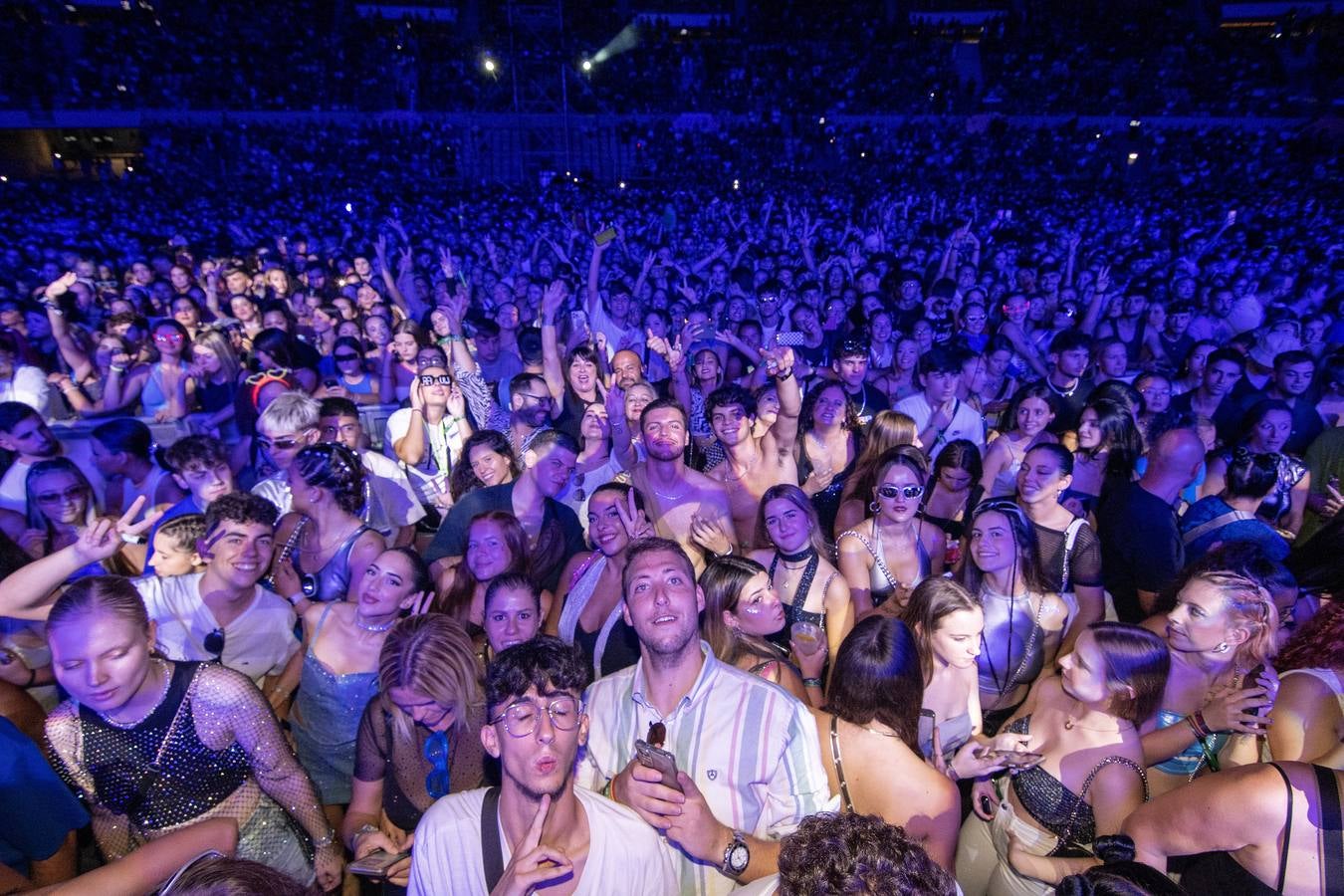 Concierto de Rauw Alejandro en el Estadio de la Cartuja de Sevilla