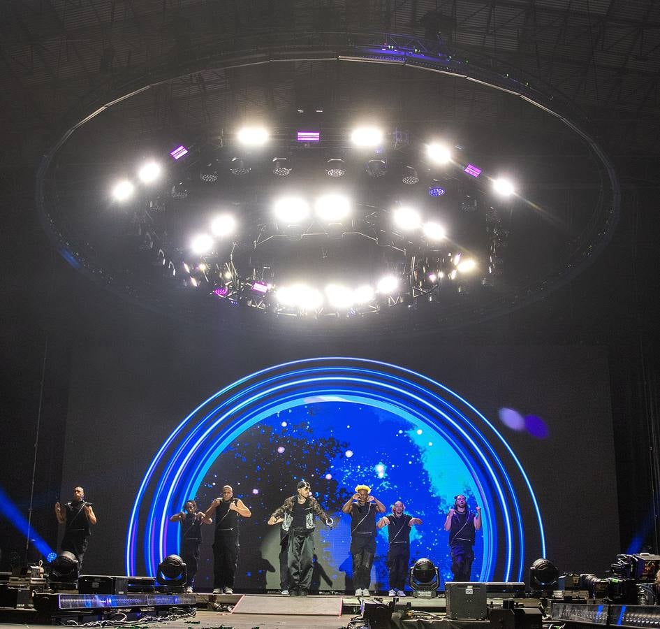 Concierto de Rauw Alejandro en el Estadio de la Cartuja de Sevilla