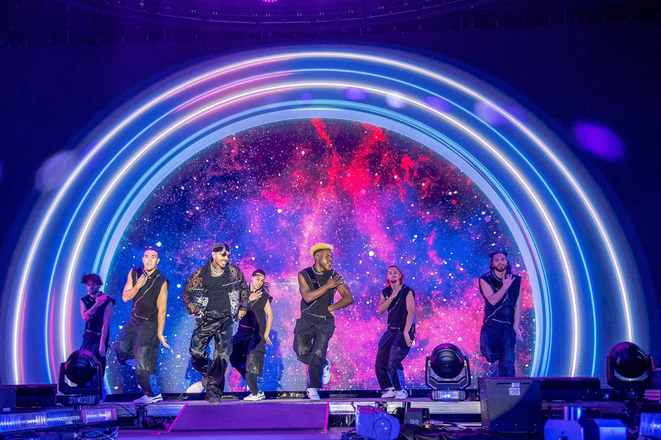 Concierto de Rauw Alejandro en el Estadio de la Cartuja de Sevilla