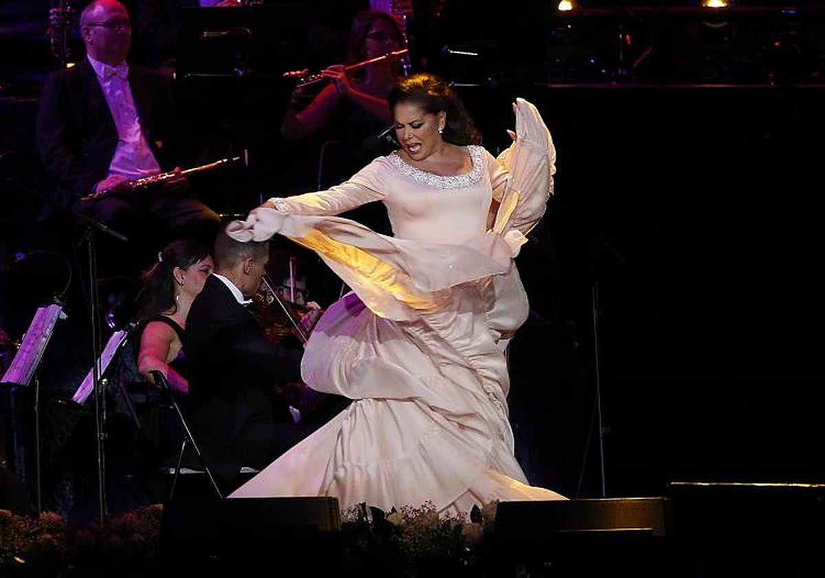 Isabel Pantoja actuará este sábado en el estadio de la Cartuja