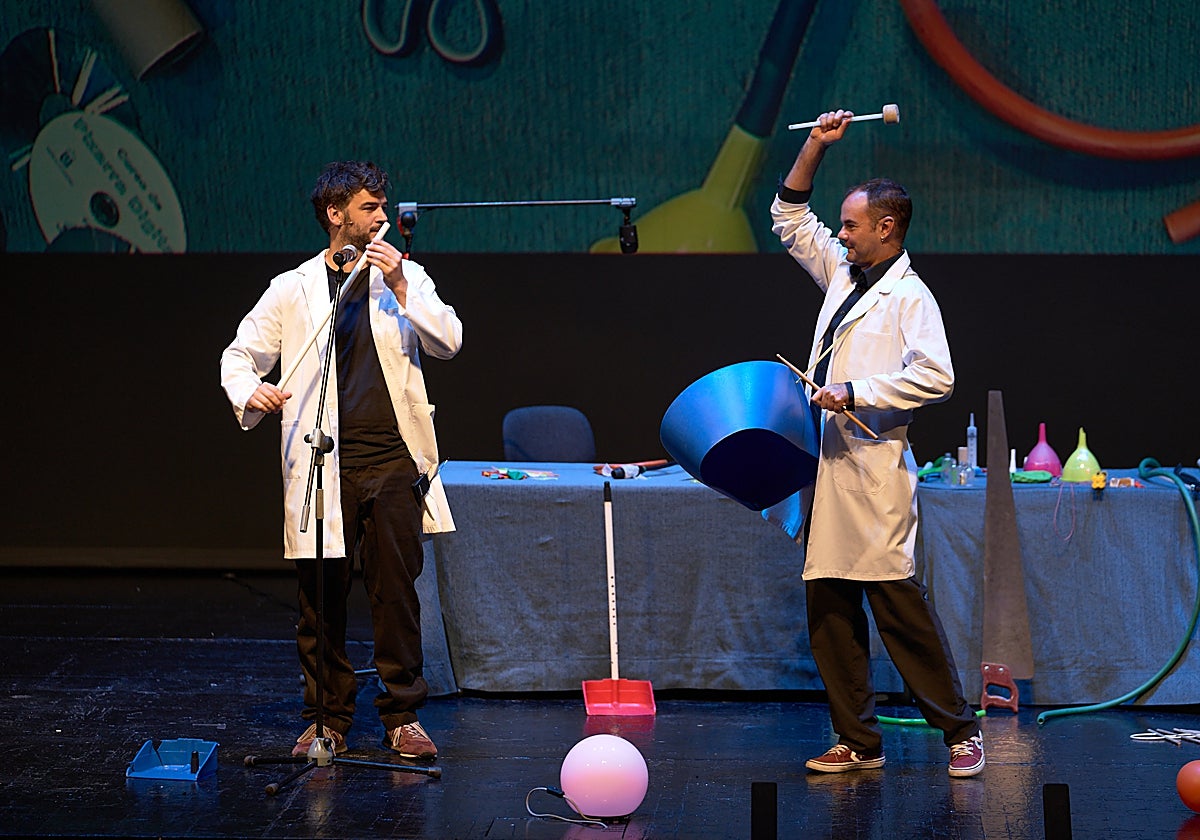 El dúo Vibra-Tó actúa este domingo en el Teatro Alameda junto a un grupo de cámara de la Sinfónica