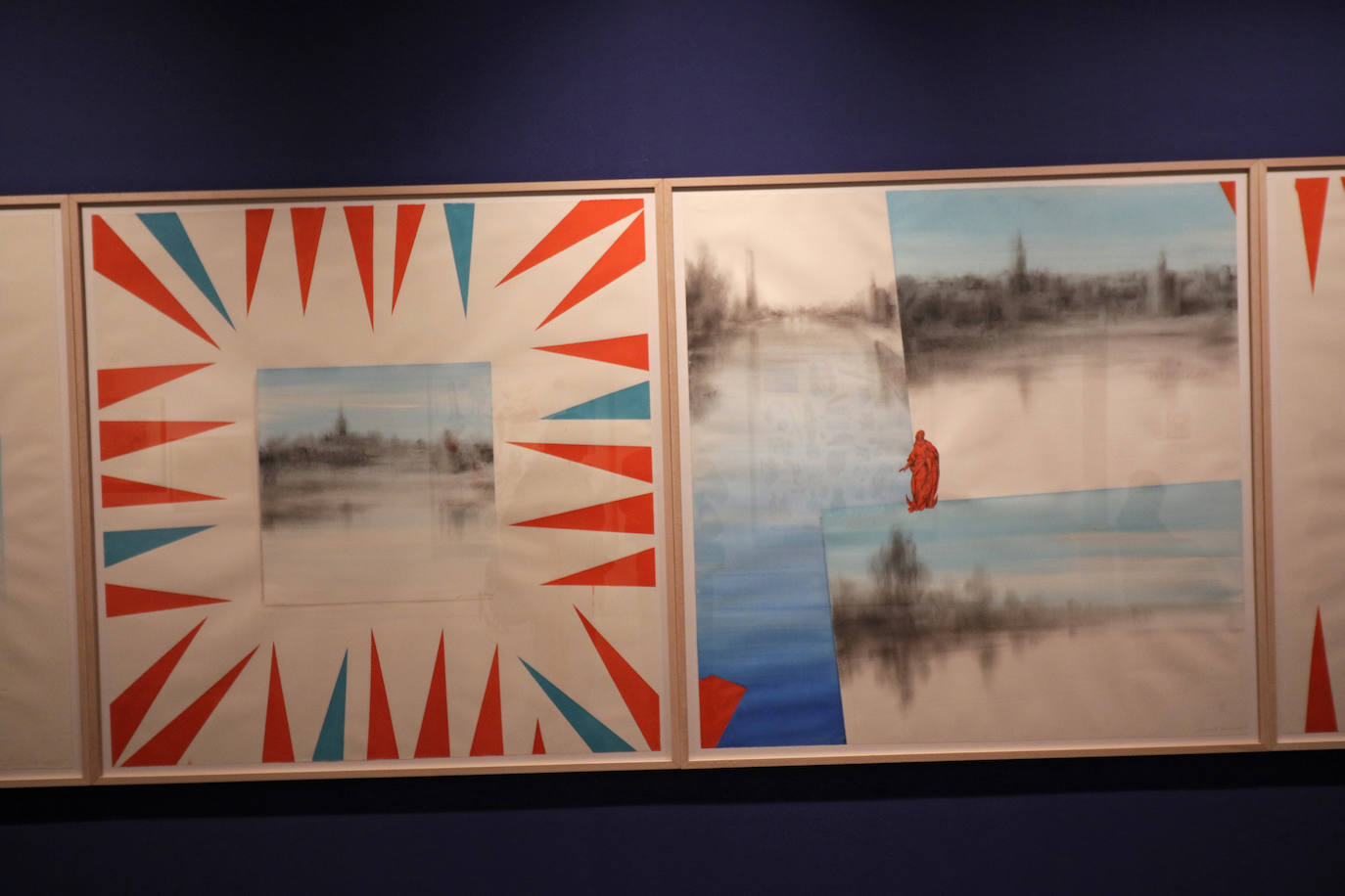 La inauguración de la exposición 'Vanidades', del artista sevillano Ricardo Suárez