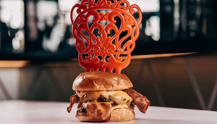 Imagen de la «Doble Cheese Bacon»..