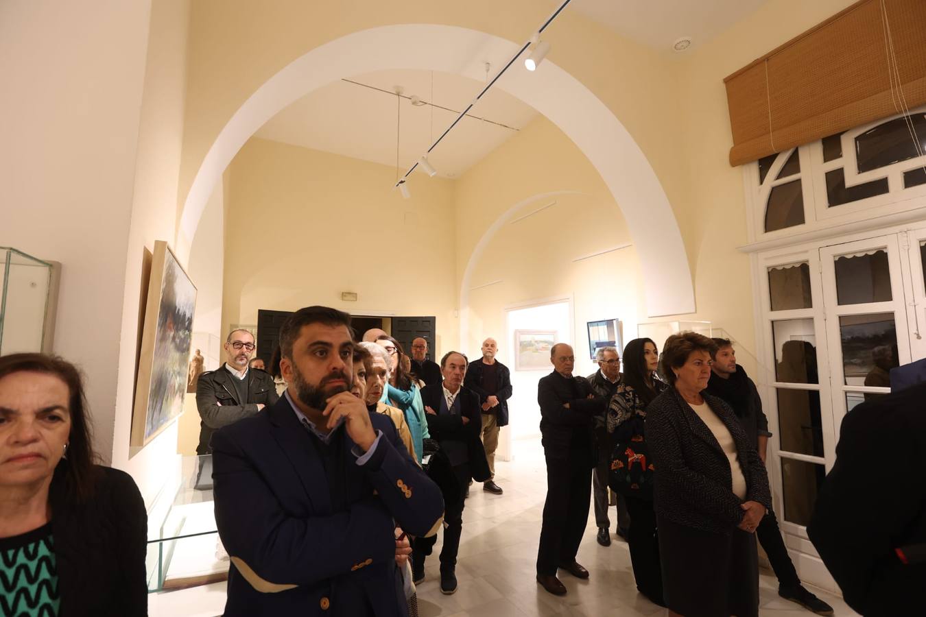 Inauguración de la LXXII Exposición Internacional de Otoño de la Real Academia de Santa Isabel de Hungría de Sevilla