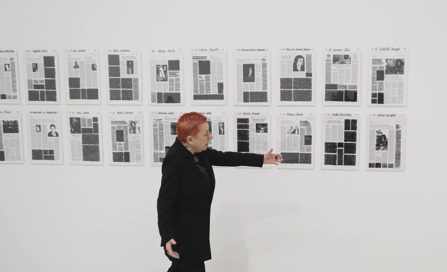 La exposición 'Silencios de tiempos', de la artista canaria Concha Jerez, en el CAAC de Sevilla