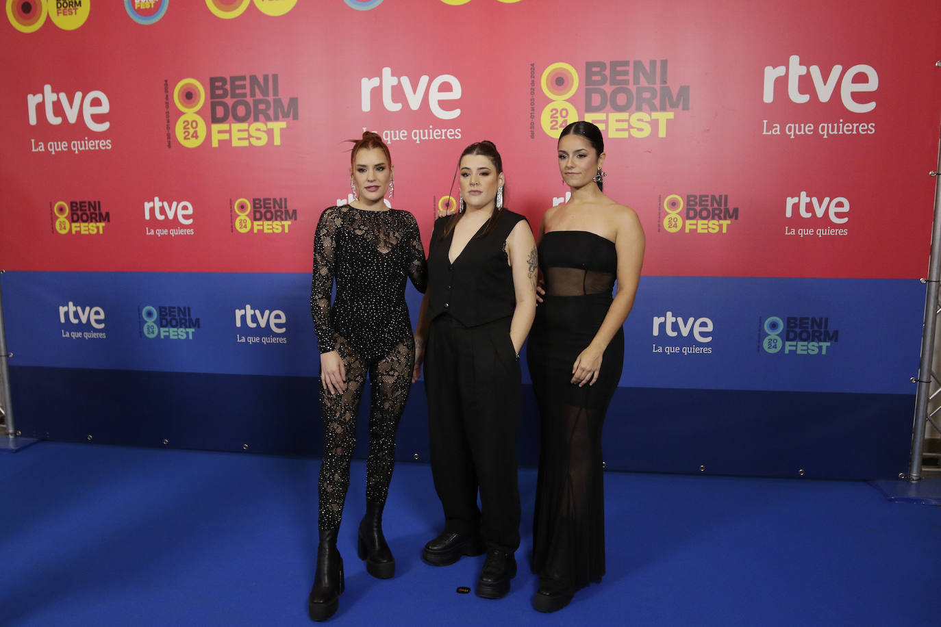 La presentación de los artistas que participan en el Benidorm Fest 2024, en el Teatro Alameda de Sevilla