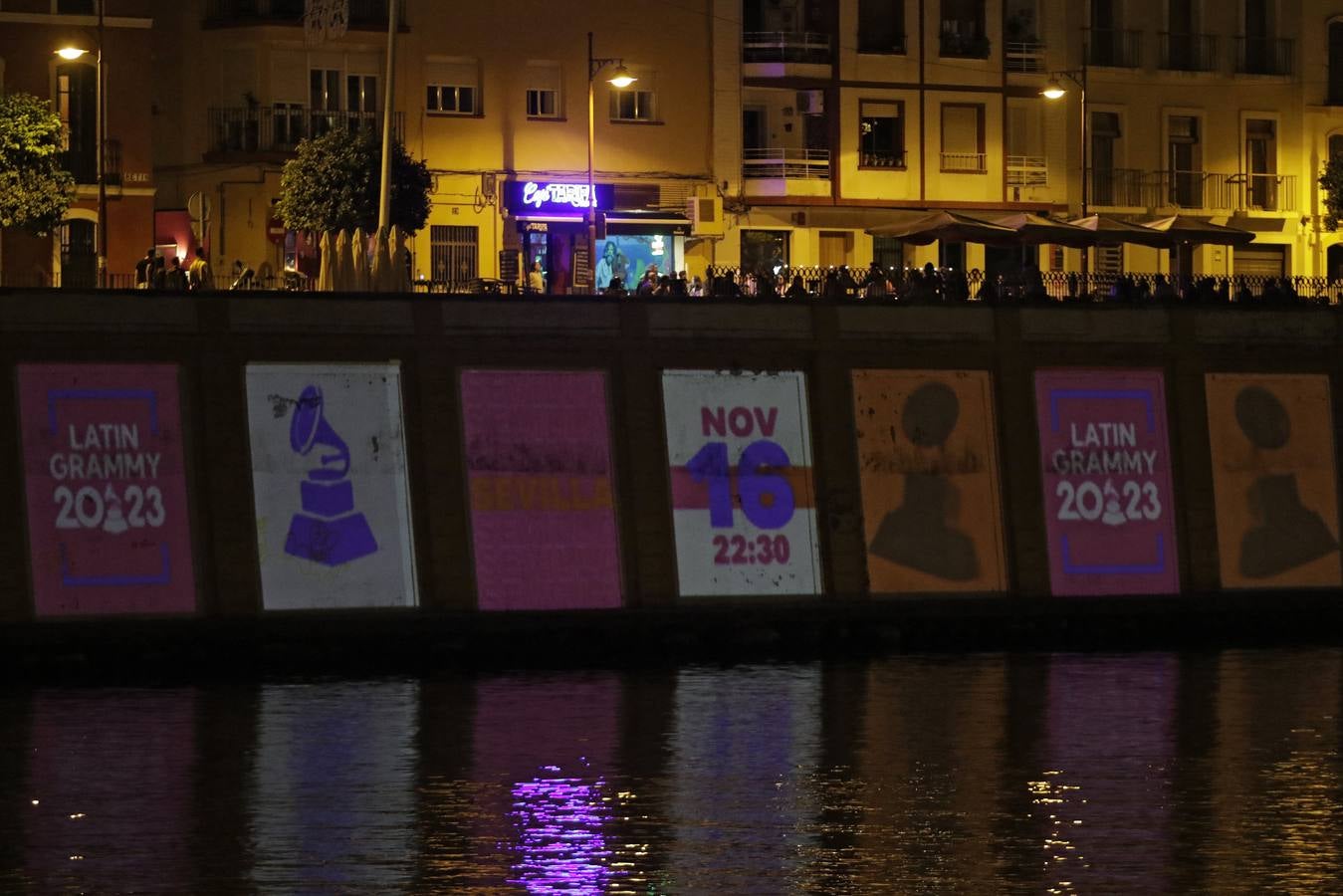 Imágenes de Sevilla por la celebración de los Grammy Latinos en la capital