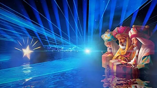 Este año 2023 el mapping navideño se va a proyectar sobre el río y la calle Betis