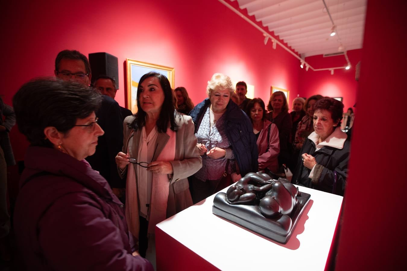 La exposición de Botero podrá disfrutarse hasta el mes de febrero en la Fundación Cajasol