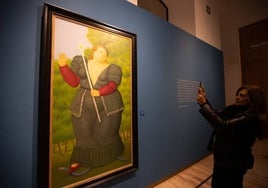 Imágenes de la exposición de Botero en la Fundación Cajasol de Sevilla