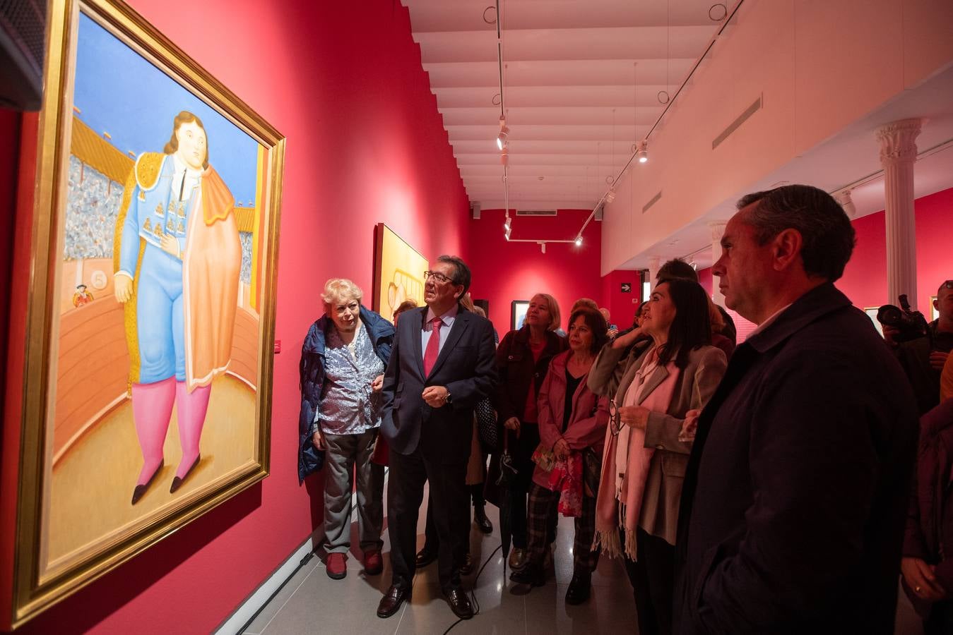 La exposición de Botero podrá disfrutarse hasta el mes de febrero en la Fundación Cajasol