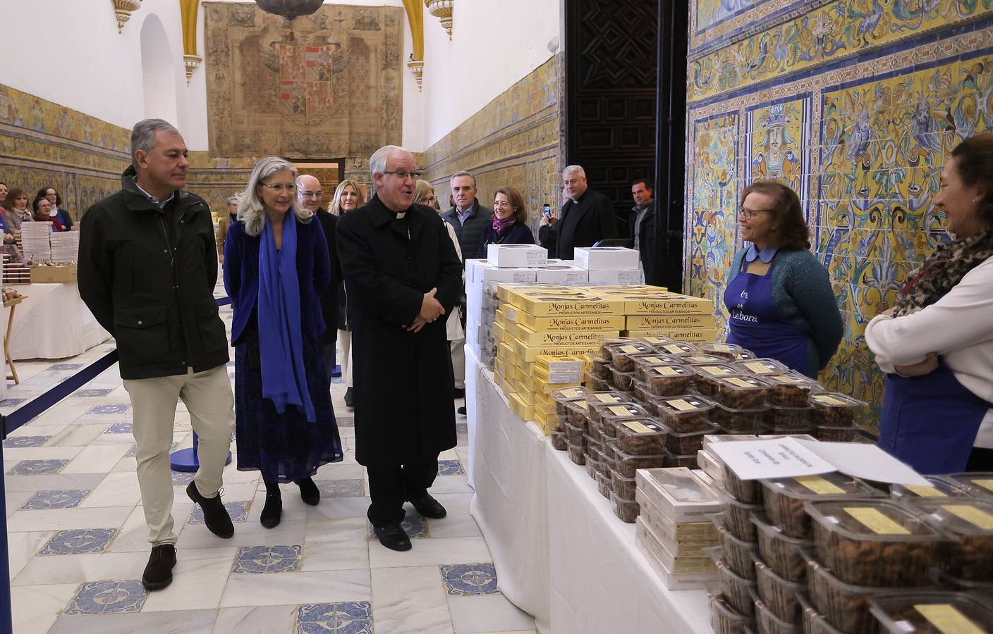 Durante el primer día ya se vendieron muchísimos dulces de los conventos