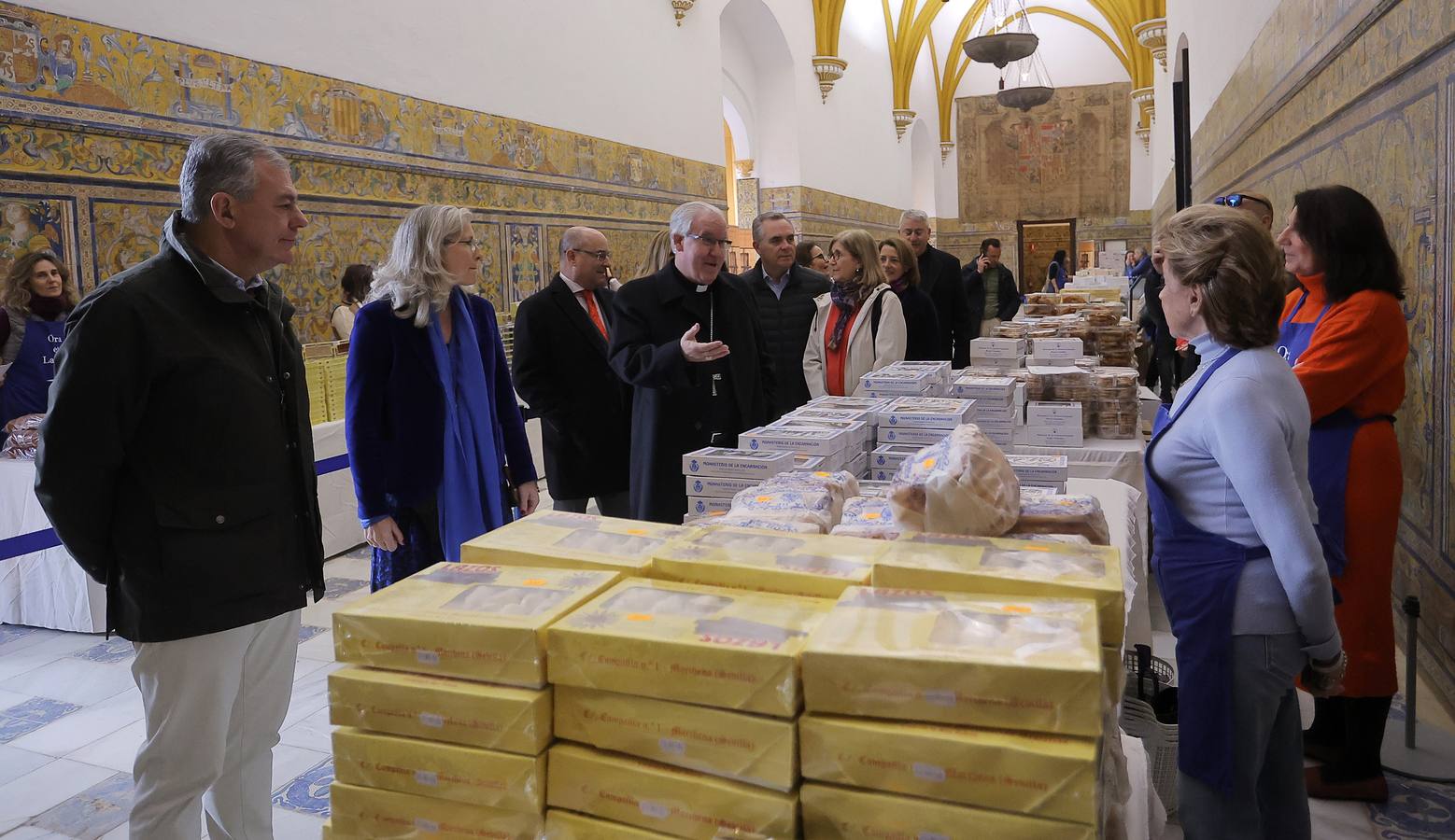 Durante el primer día ya se vendieron muchísimos dulces de los conventos