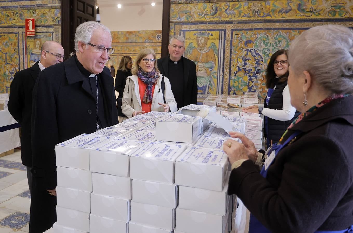 Durante el primer día ya se vendieron muchísimos dulces de los conventos