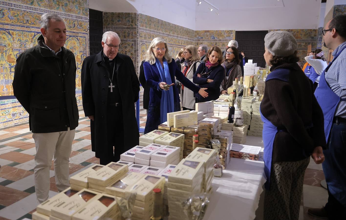 Durante el primer día ya se vendieron muchísimos dulces de los conventos