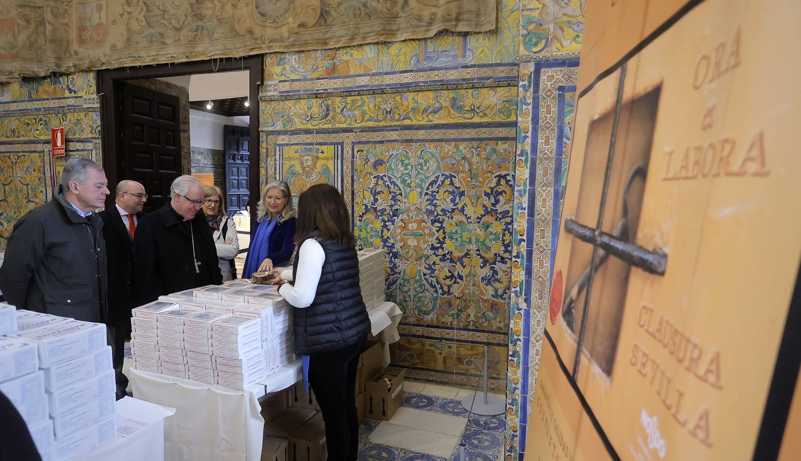 Durante el primer día ya se vendieron muchísimos dulces de los conventos