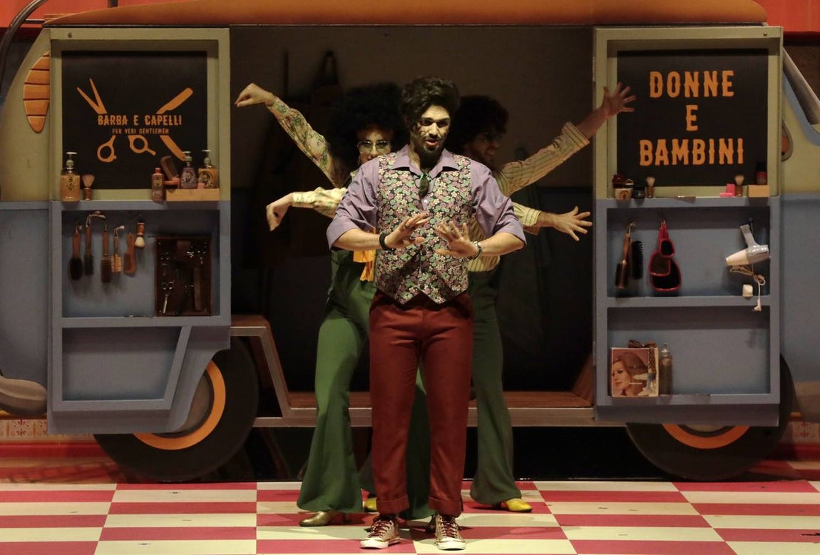 Representación de la ópera 'El Barbero de Sevilla' en el Teatro de la Maestranza