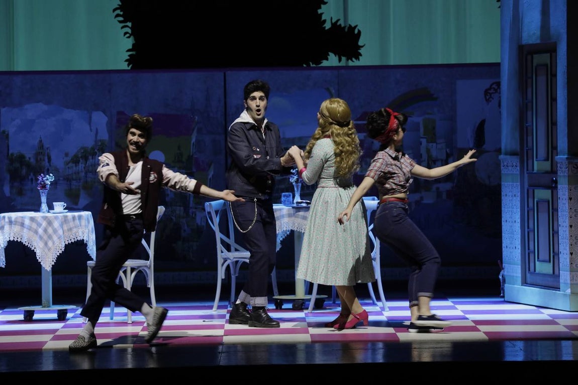 Representación de la ópera 'El Barbero de Sevilla' en el Teatro de la Maestranza