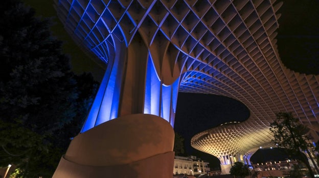 Luces del Metropol Parasol