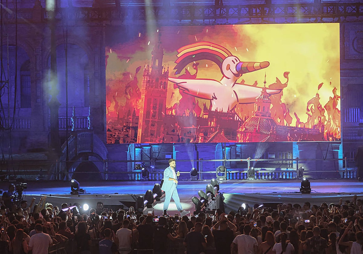 Espectáculo de Juan Amodeo en Icónica Sevilla Fest