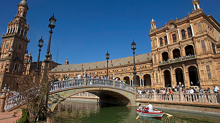 Vista de la Plaza de España
