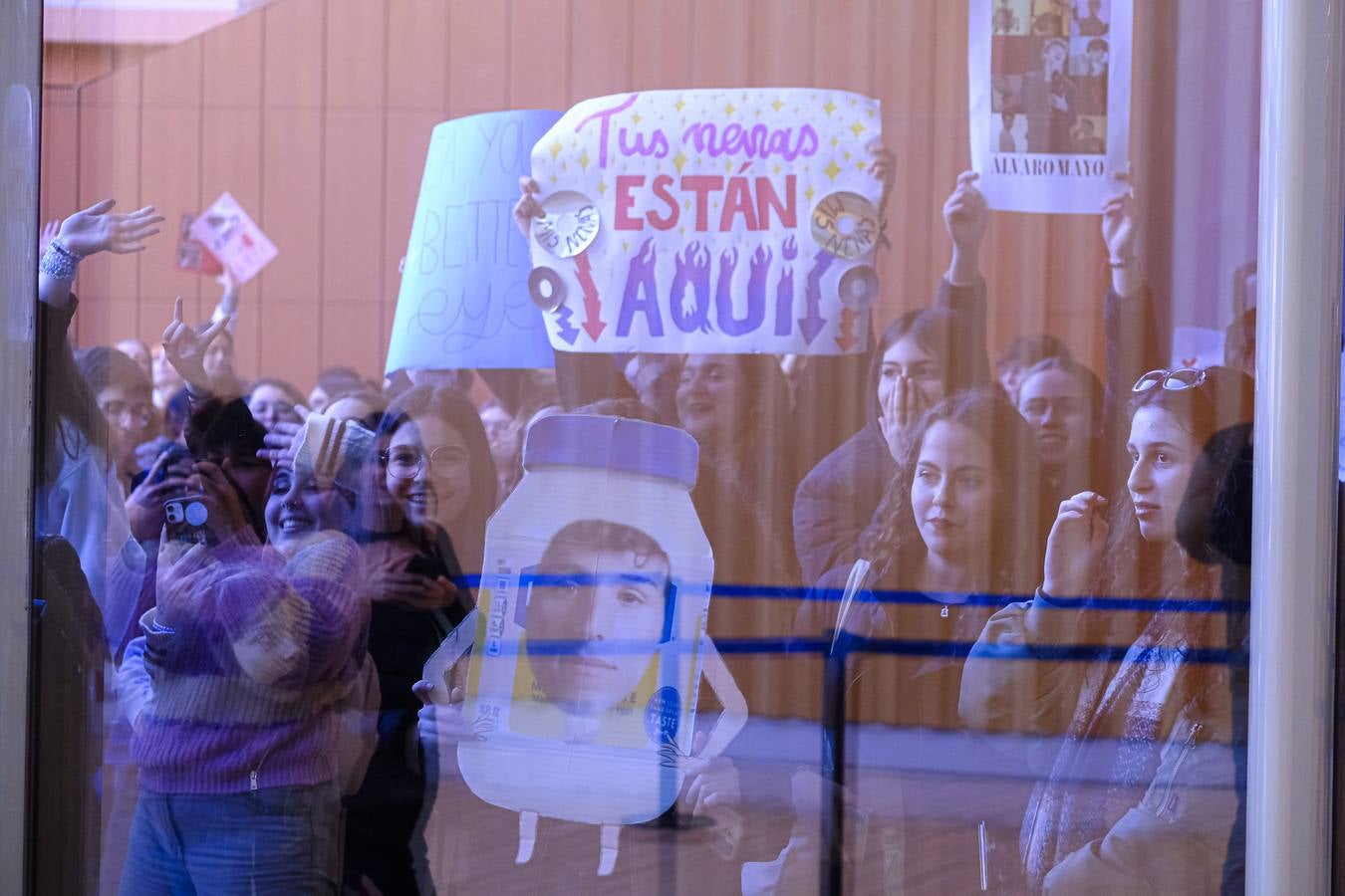 Firma de discos de los concursantes de Operación Triunfo 2023